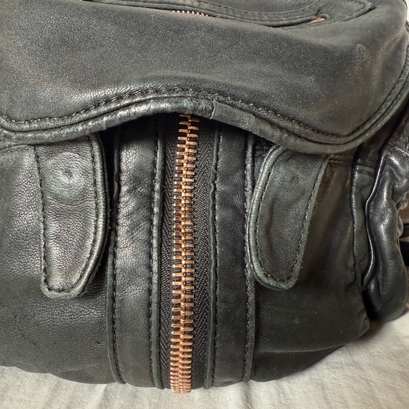 Alexander Wang Black Backpack with Rose Gold Accents main image 5